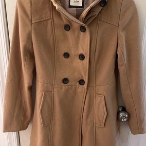 Old Navy camel coat size medium